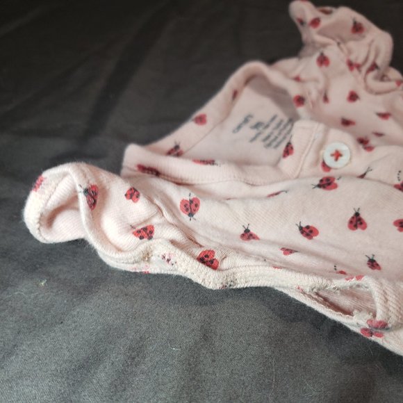 Baby Bundle Animals Ladybug Fox Floral 6-12/9m girls Old Navy/Carters 3 Piece - Picture 9 of 15